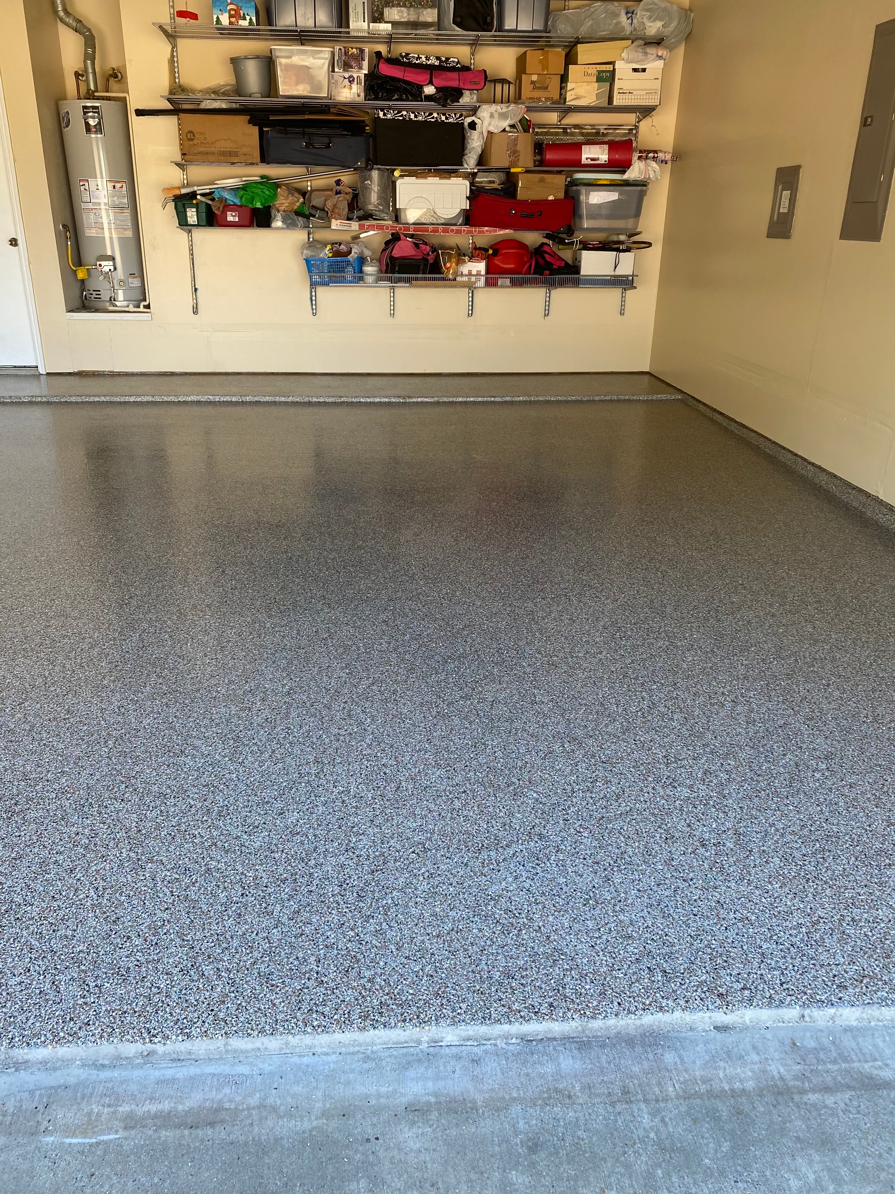 Epoxy floor installation